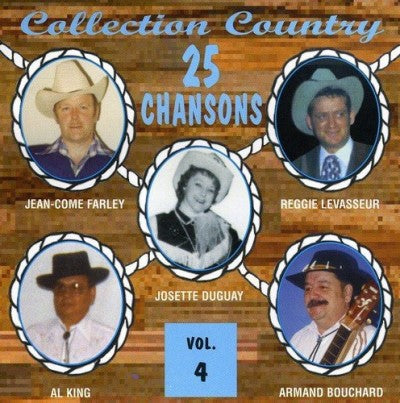 Collection Country – 25 Chansons Volume 4 (CD, VF)