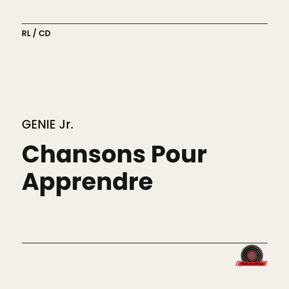 Genie Jr. – Chansons Pour Apprendre (CD, EN)