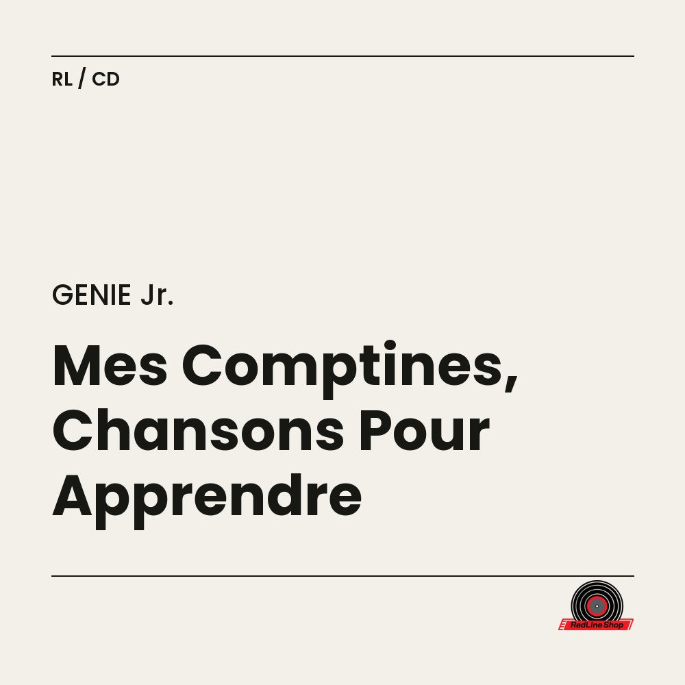 Genie Jr. – Mes Comptines, Chansons Pour Apprendre (CD, EN)
