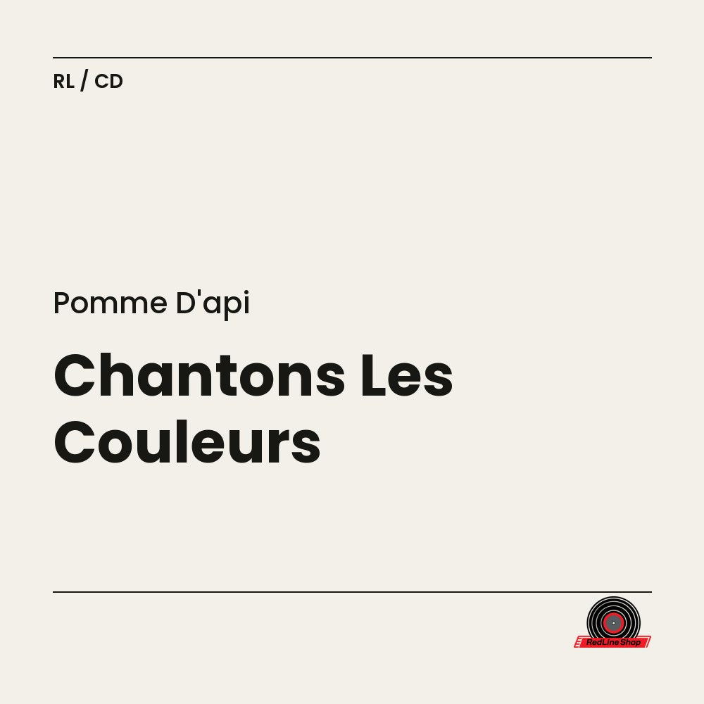 Pomme D'Api – Chantons Les Couleurs (CD, EN)