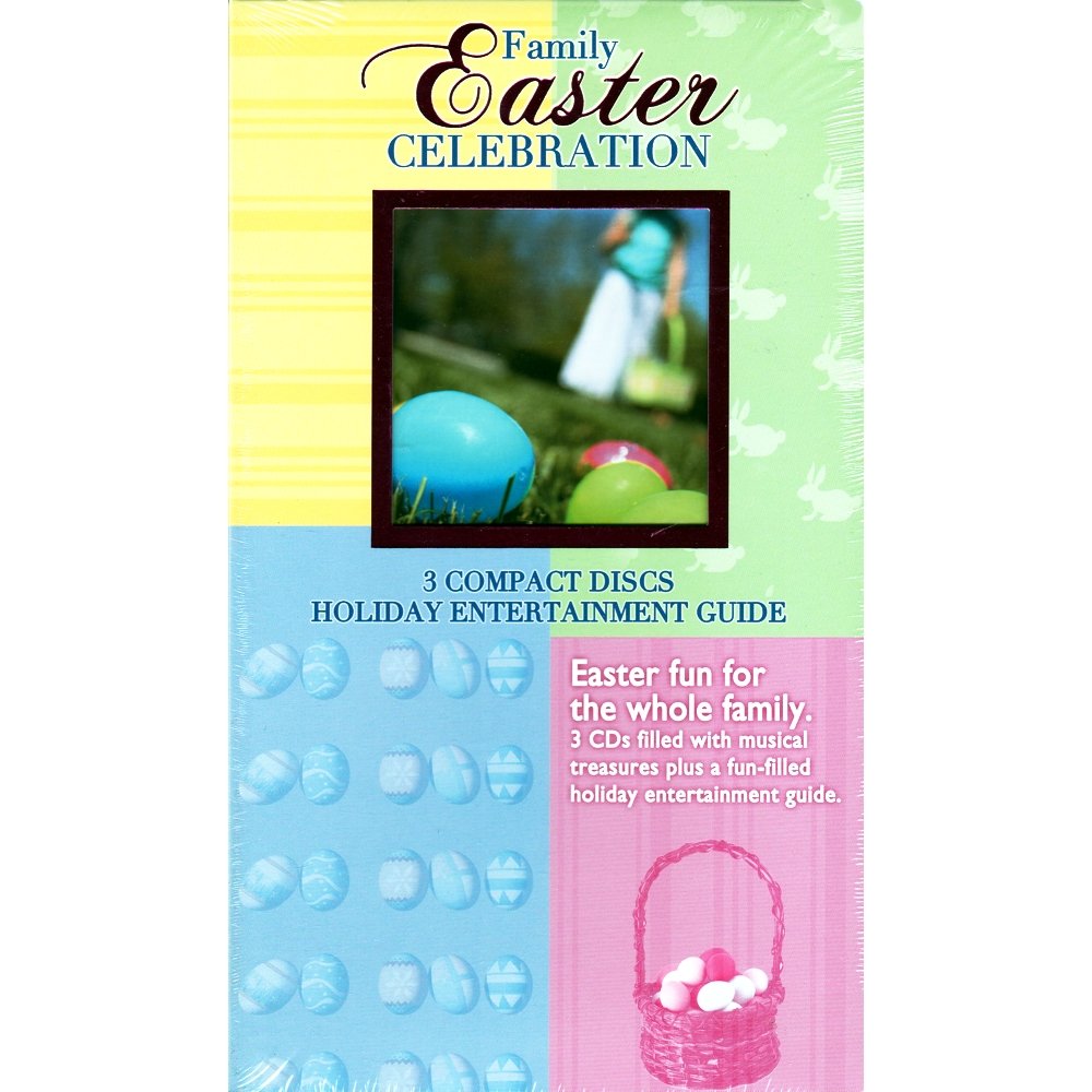 Family Easter Celebration – Holiday Entertainment Guide (3-disc CD, EN) — cover