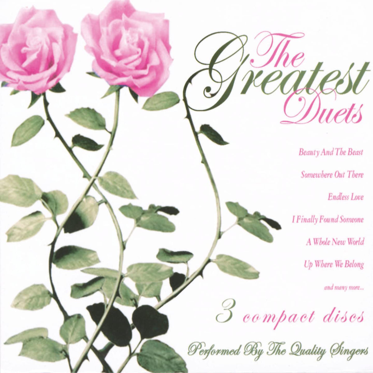 Quality Singers – Greatest Duets (3-disc CD, EN) — cover