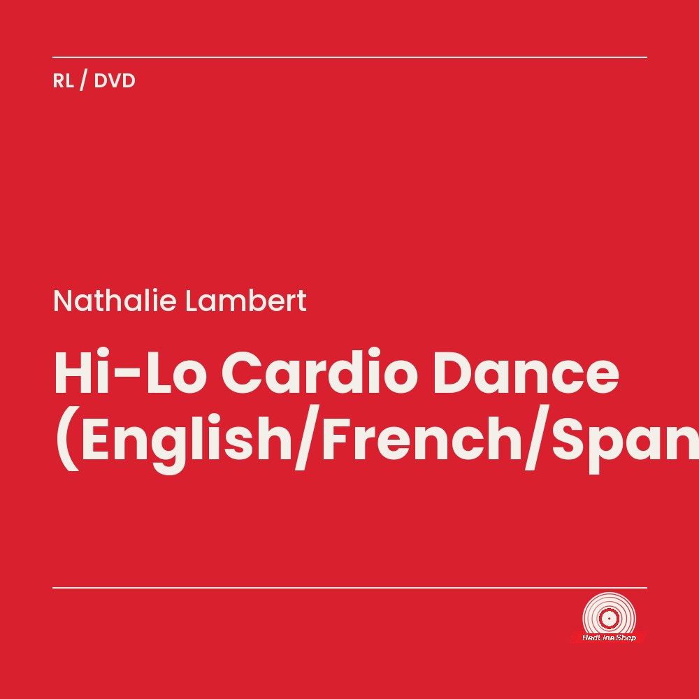 Nathalie Lambert – Hi-Lo Cardio Dance (English/French/Spanish) (DVD, VF/EN)