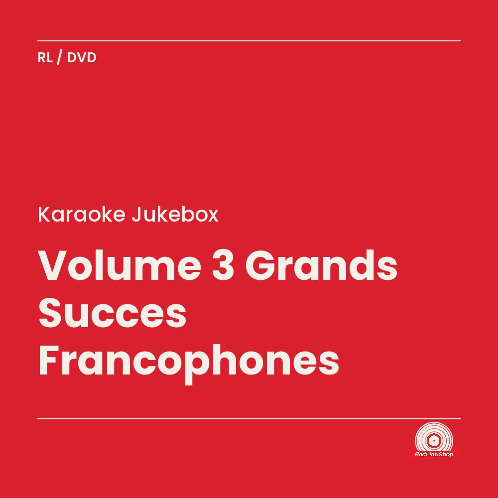 Karaoke Jukebox – Volume 3 Grands Succès Francophones (DVD, VF)