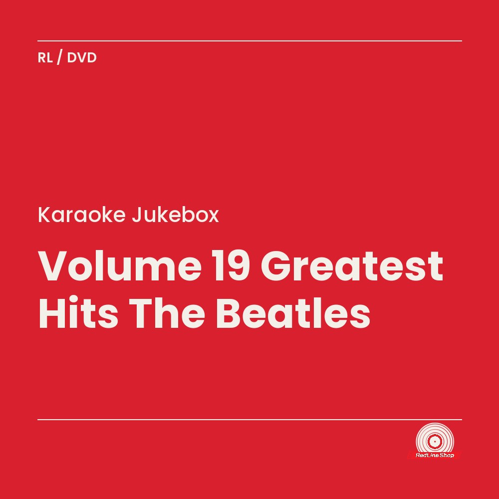 Karaoke Jukebox – Volume 19 Greatest Hits The Beatles (DVD, EN)