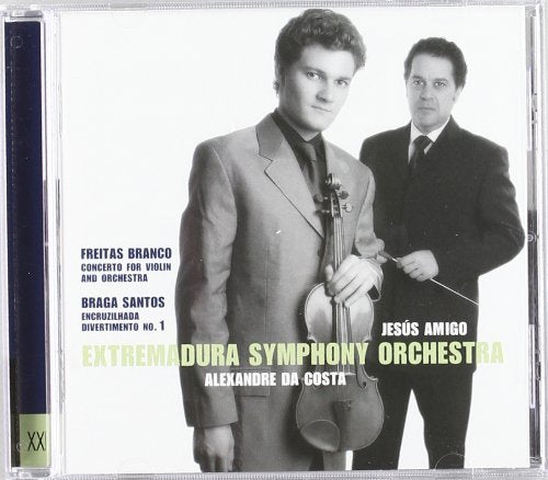 Alexandre Da Costa & Jesus Amigo – Freitas Branco / Braga Santos (CD, EN)