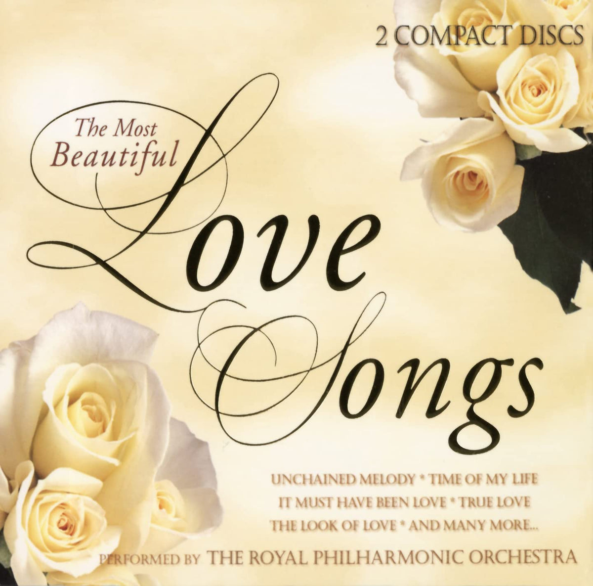 Royal Philharmonic Orchestra – The Most Beautiful Love Songs (2-disc CD, EN) — cover