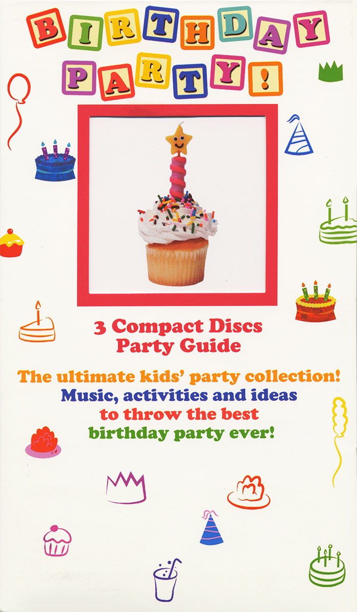 Birthday Party – Ultimate Kids' Party Collection! (3-disc CD, EN) — cover