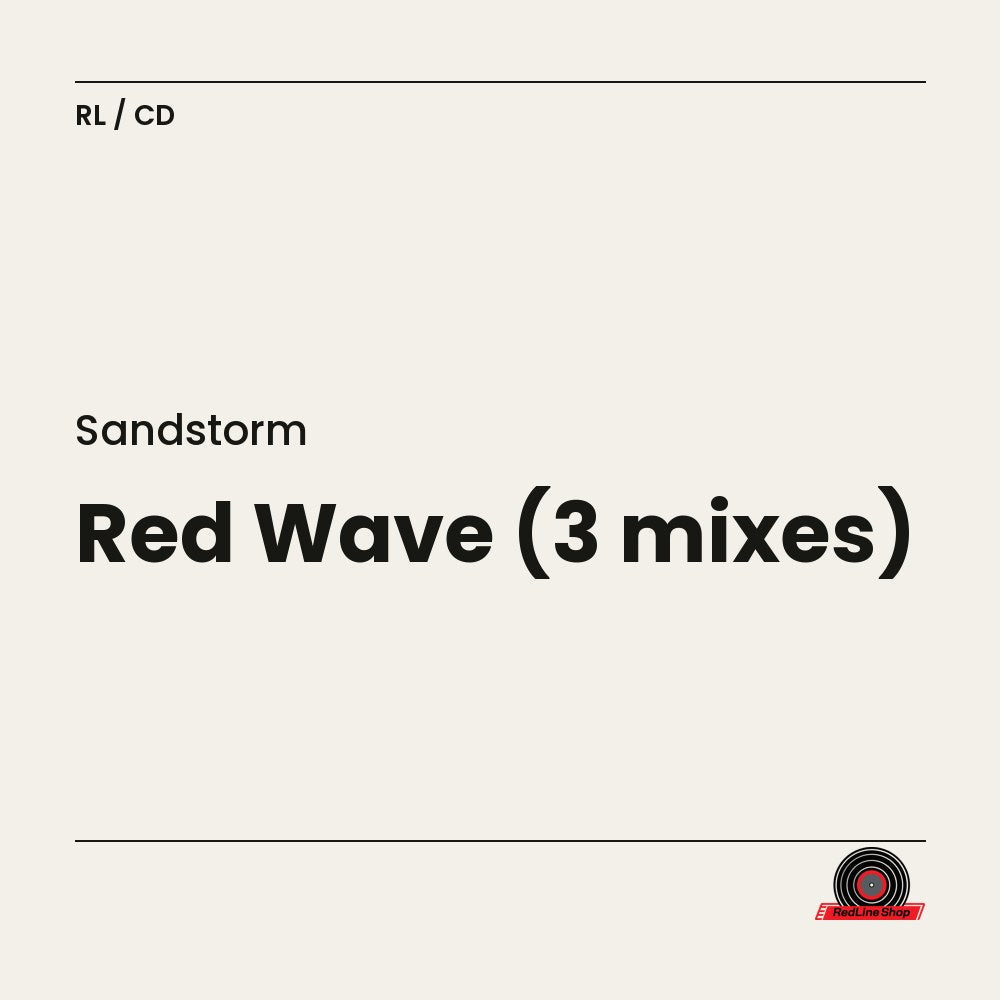 Sandstorm – Red Wave (3 mixes) (CD, EN)