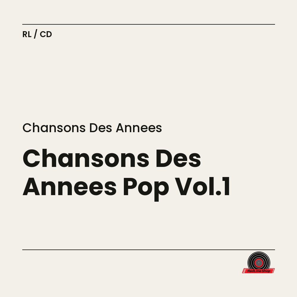 Chansons des Annees – Chansons Des Annees Pop Vol.1 (CD, EN)