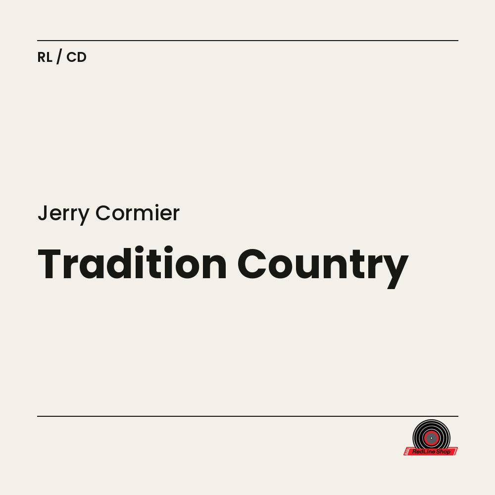 Jerry Cormier – Tradition Country (CD, VF)