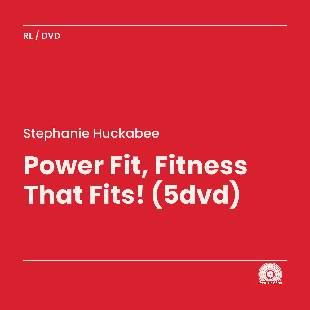 Stephanie Huckabee – Power Fit, Fitness That Fits! (5-disc DVD, EN)