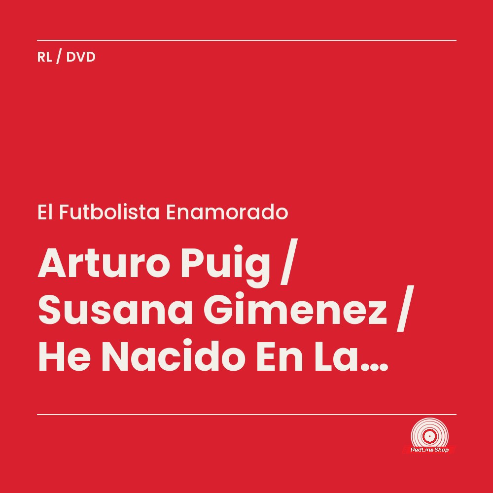 El Futbolista Enamorado – Arturo Puig / Susana Gimenez / He Nacido En La Ribera (DVD, EN)