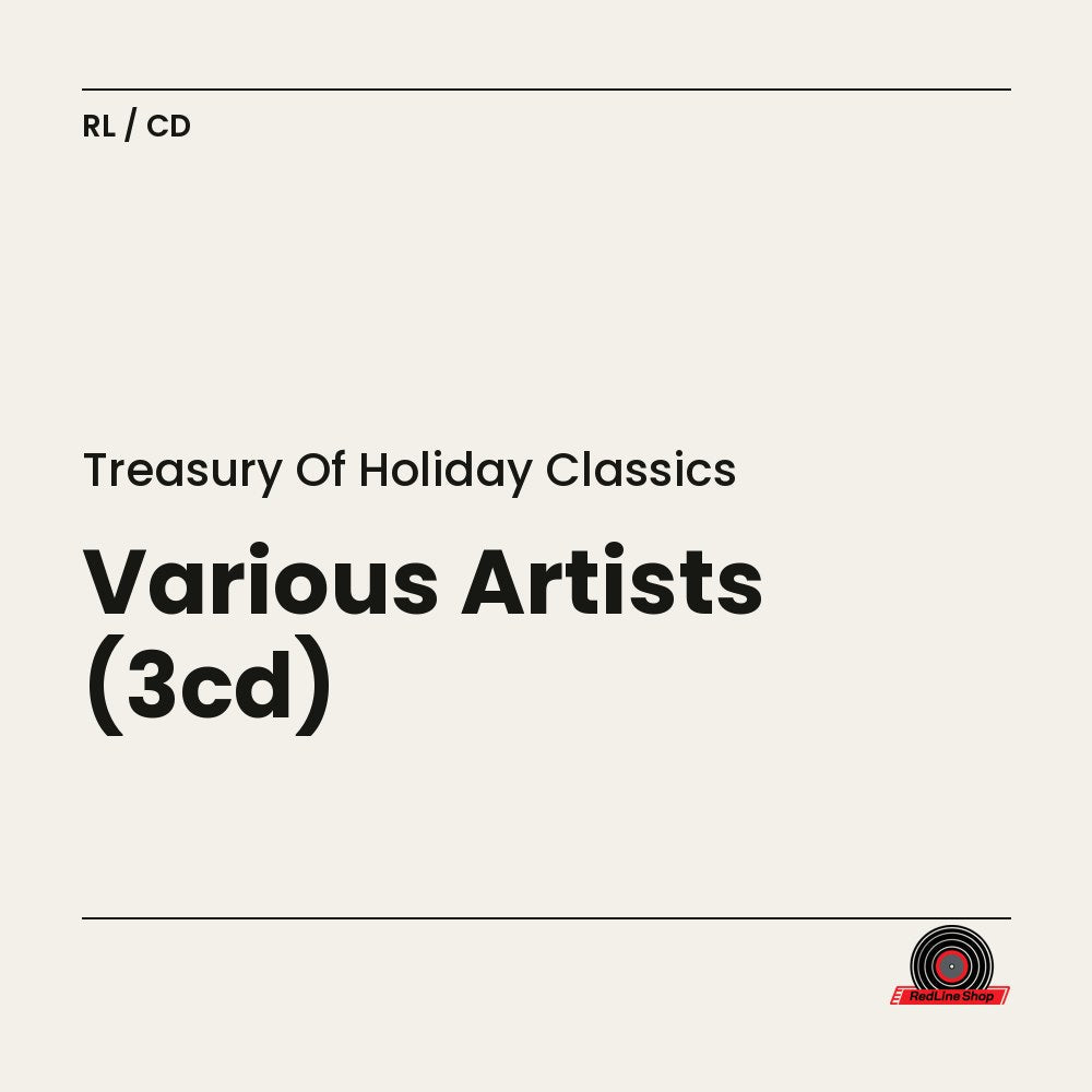 Treasury of Holiday Classics – Various Artists (3-disc CD, EN)