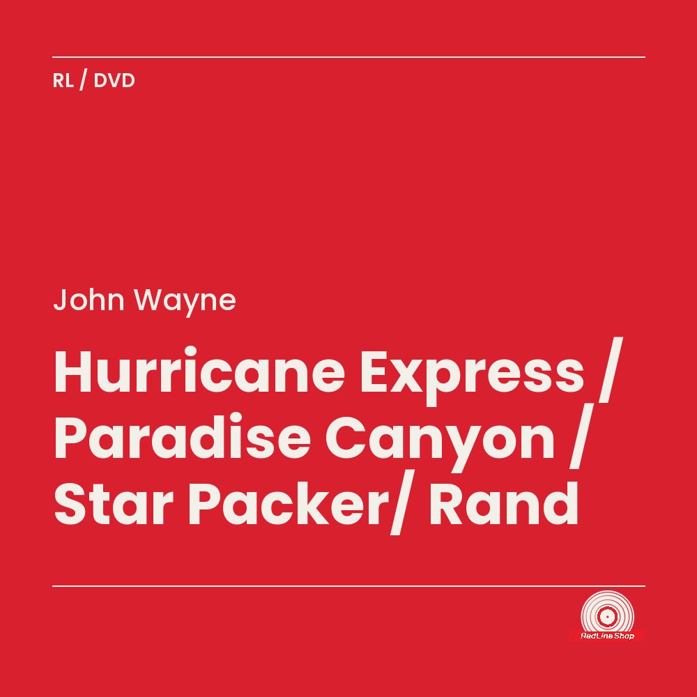 John Wayne – Hurricane Express / Paradise Canyon / Star Packer/ Rand (DVD, EN)
