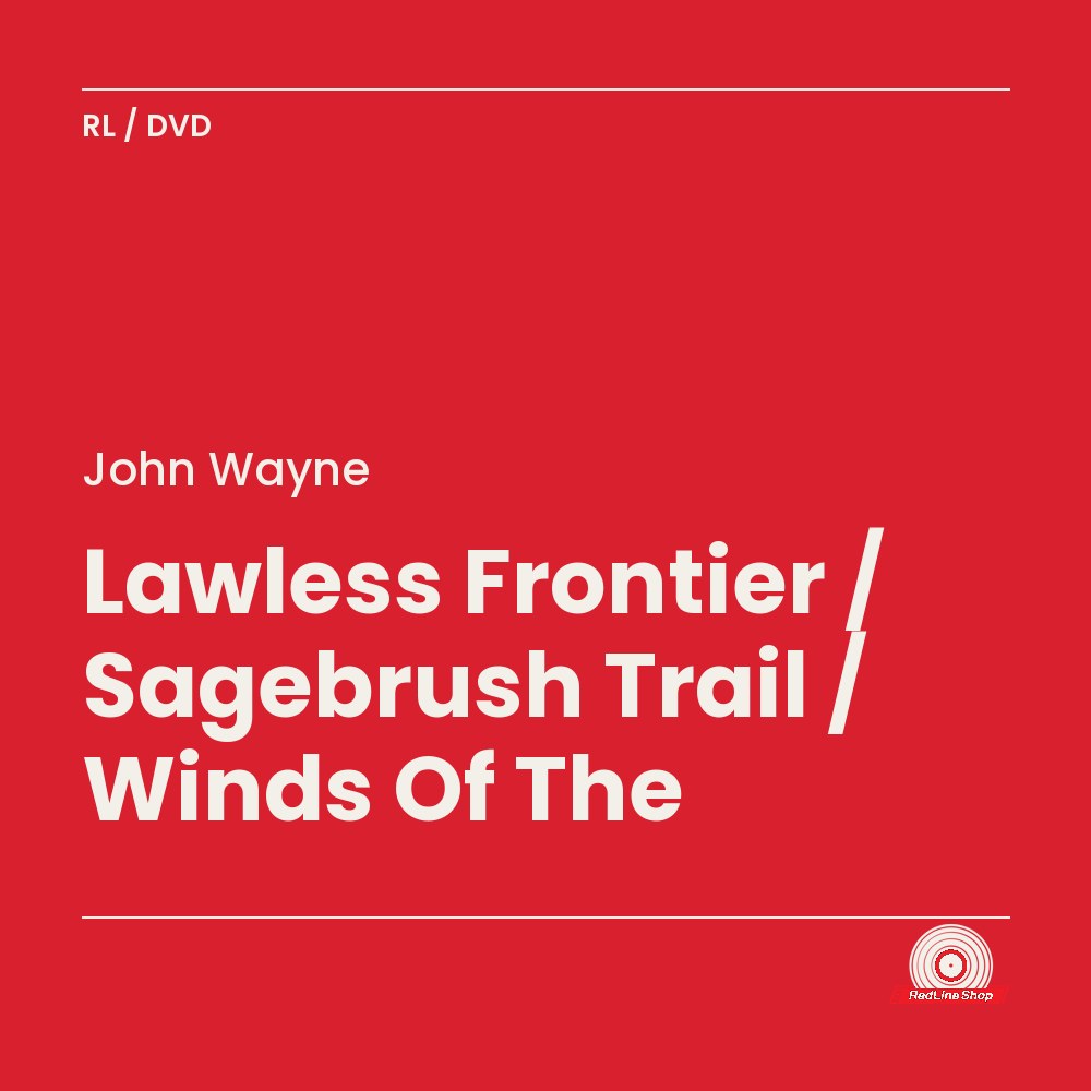 John Wayne – Lawless Frontier / Sagebrush Trail / Winds Of The (DVD, EN)