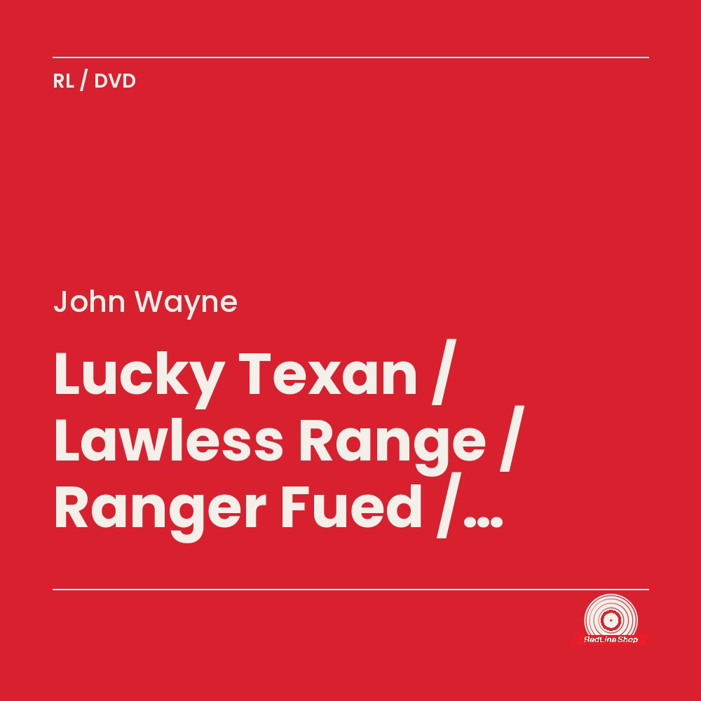 John Wayne – Lucky Texan / Lawless Range / Ranger Fued / Two-F (3-disc DVD, EN)