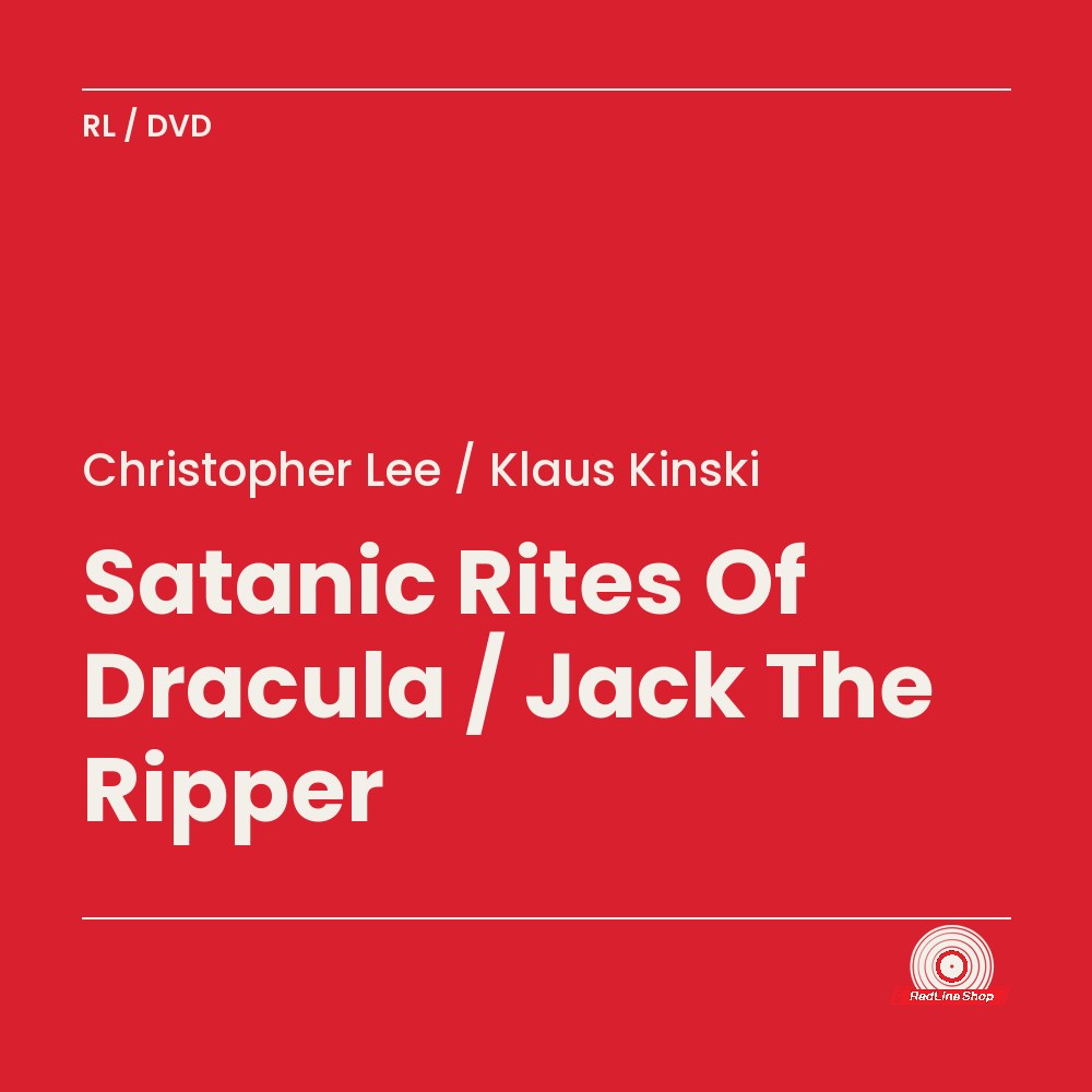 Christopher Lee / Klaus Kinski – Satanic Rites Of Dracula / Jack The Ripper (DVD, EN)