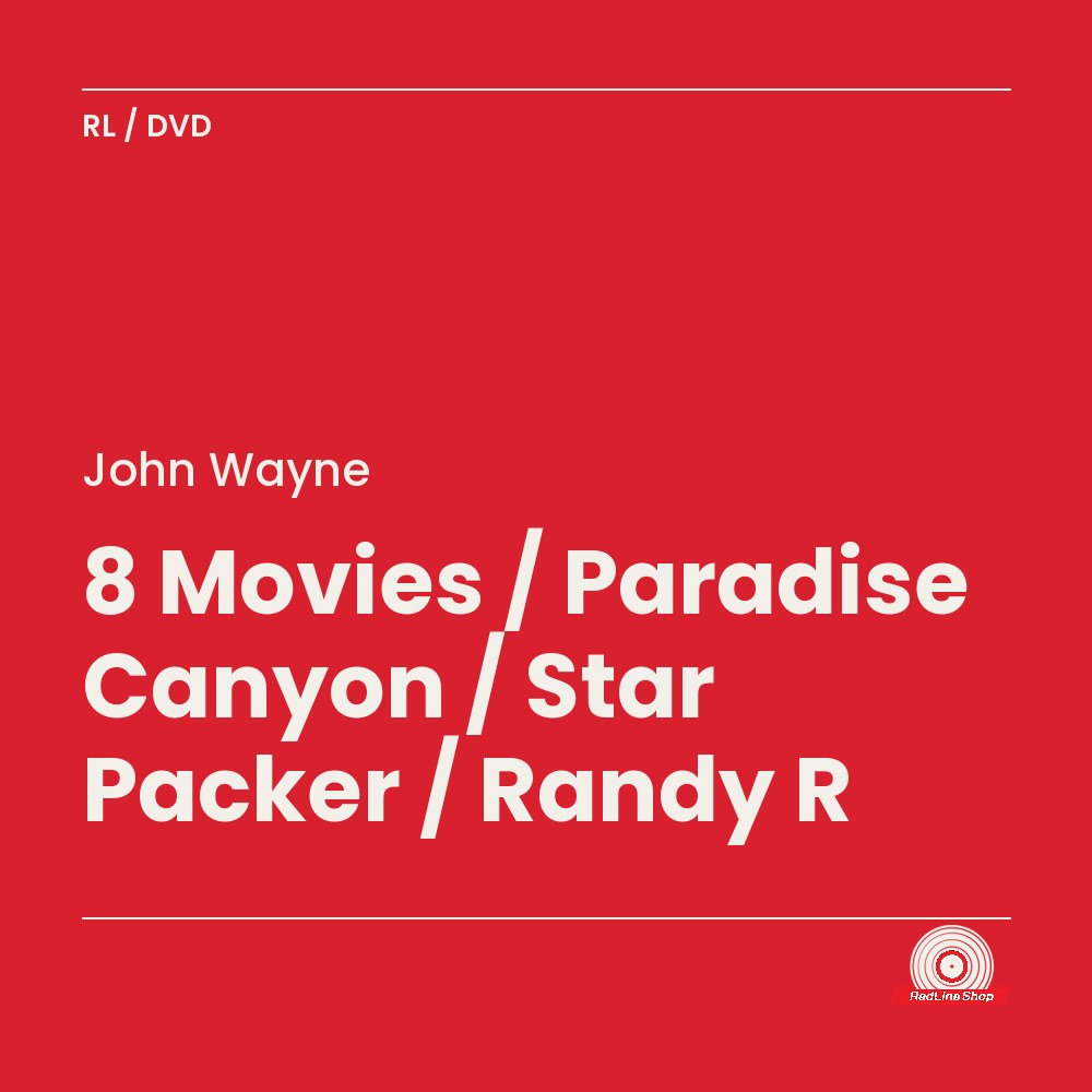 John Wayne – 8 Movies / Paradise Canyon / Star Packer / Randy R (2-disc DVD, EN)