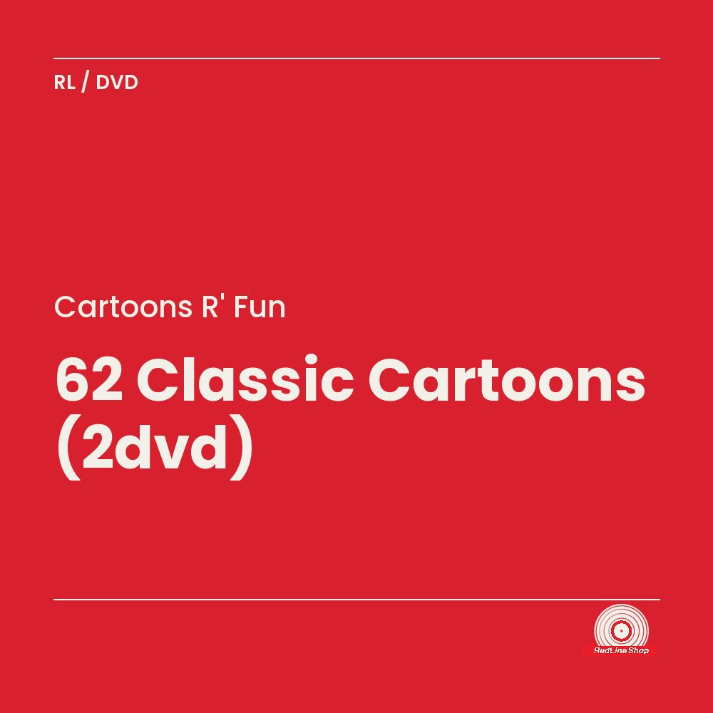 Cartoons R' Fun – 62 Classic Cartoons (2-disc DVD, EN)