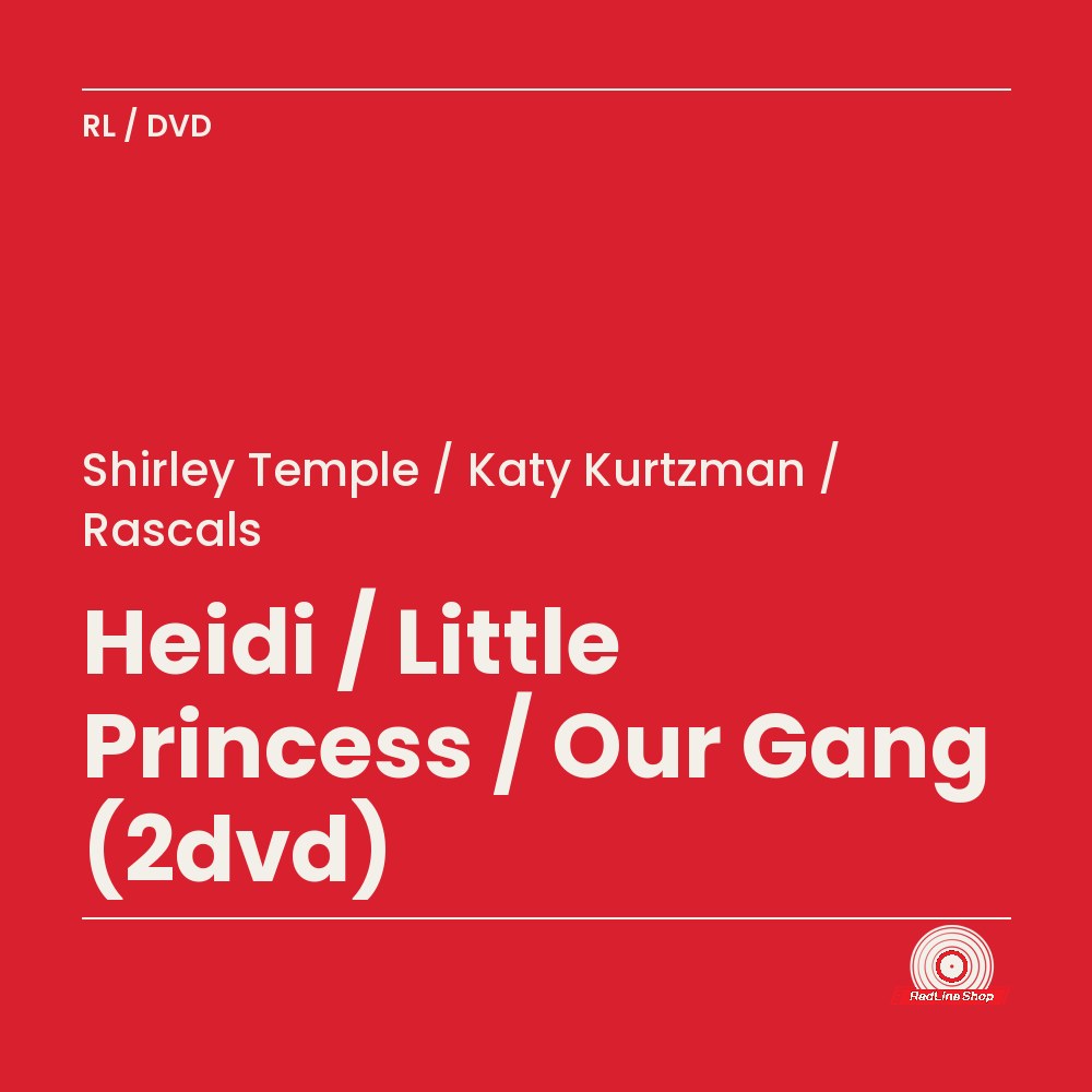 Shirley Temple / Katy Kurtzman / Rascals – Heidi / Little Princess / Our Gang (2-disc DVD, EN)