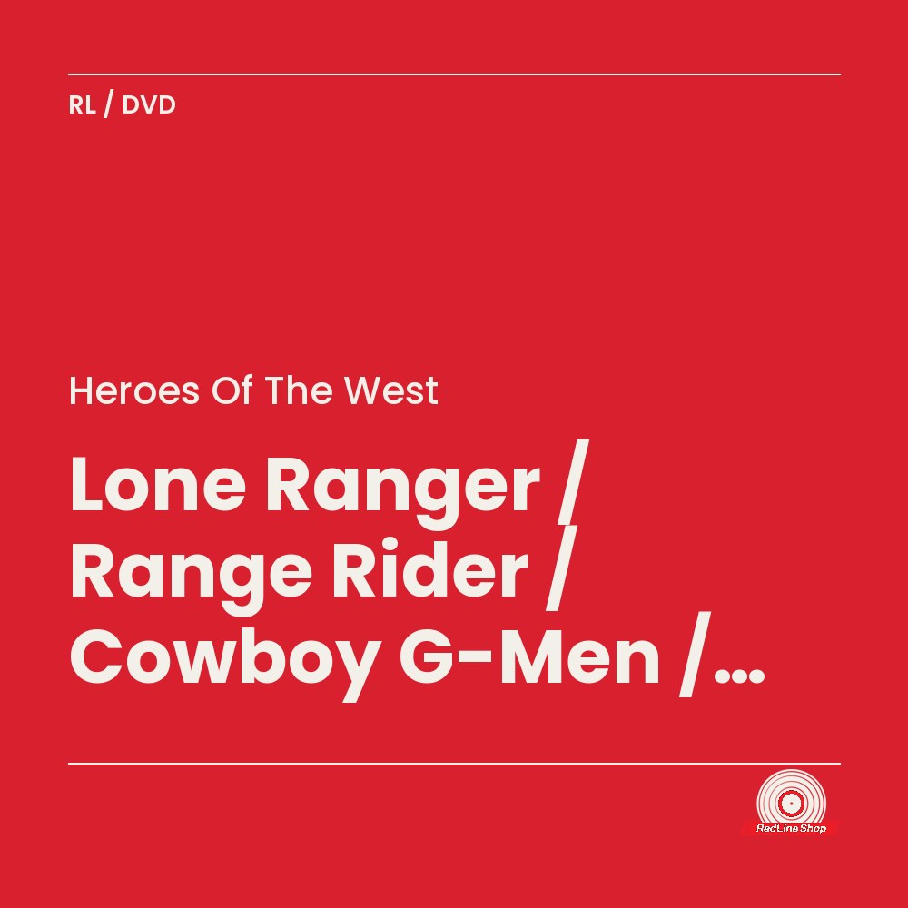 Heroes of the West – Lone Ranger / Range Rider / Cowboy G-Men / Bravo Eagle (DVD, EN)
