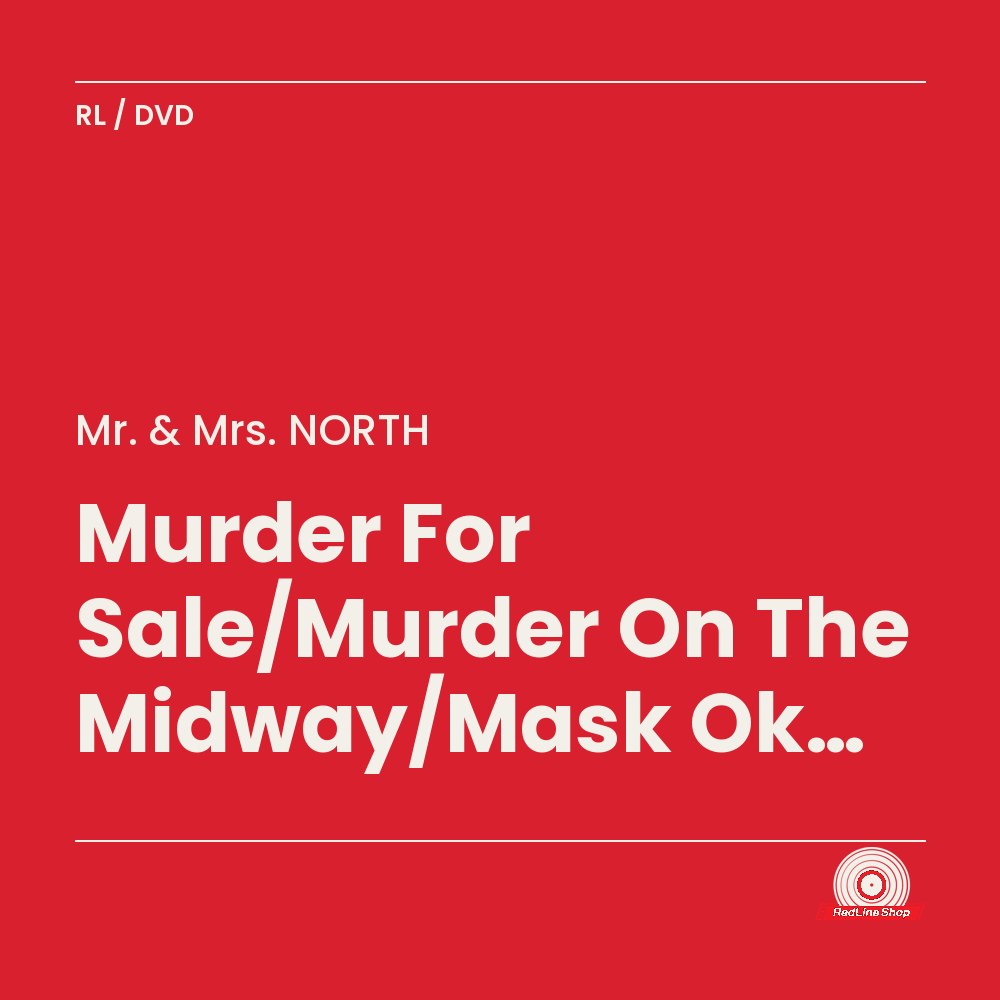 Mr. & Mrs. North – Murder For Sale/Murder On The Midway/Mask Ok Hate (DVD, EN)