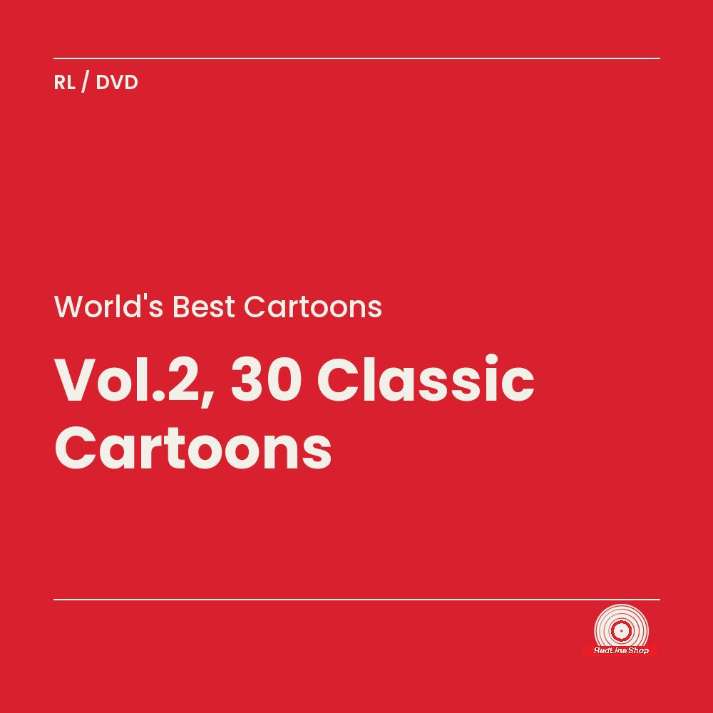 World'S Best Cartoons – Vol.2, 30 Classic Cartoons (DVD, EN)