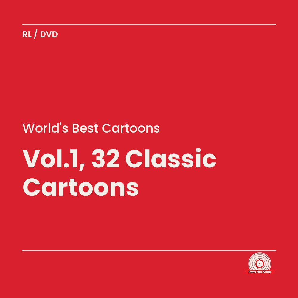 World'S Best Cartoons – Vol.1, 32 Classic Cartoons (DVD, EN)