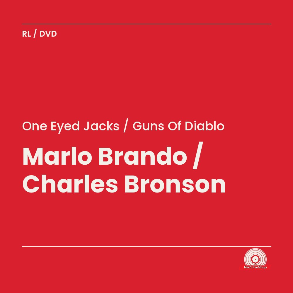One Eyed Jacks / Guns of Diablo – Marlo Brando / Charles Bronson (DVD, EN)