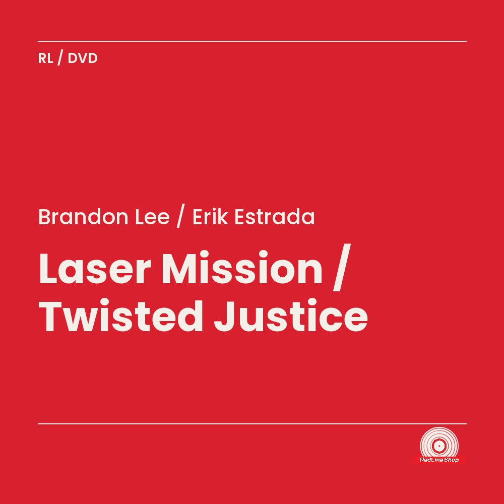 Brandon Lee / Erik Estrada – Laser Mission / Twisted Justice (DVD, EN)