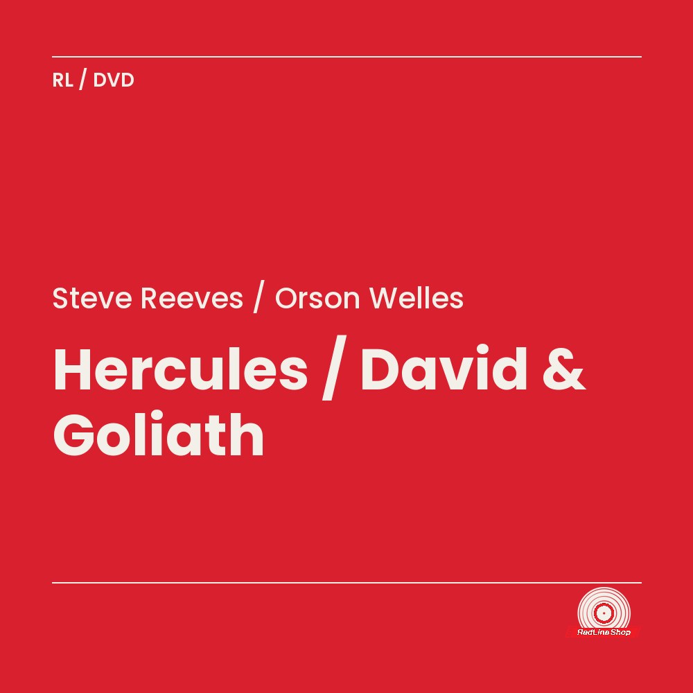 Steve Reeves / Orson Welles – Hercules / David & Goliath (DVD, EN)