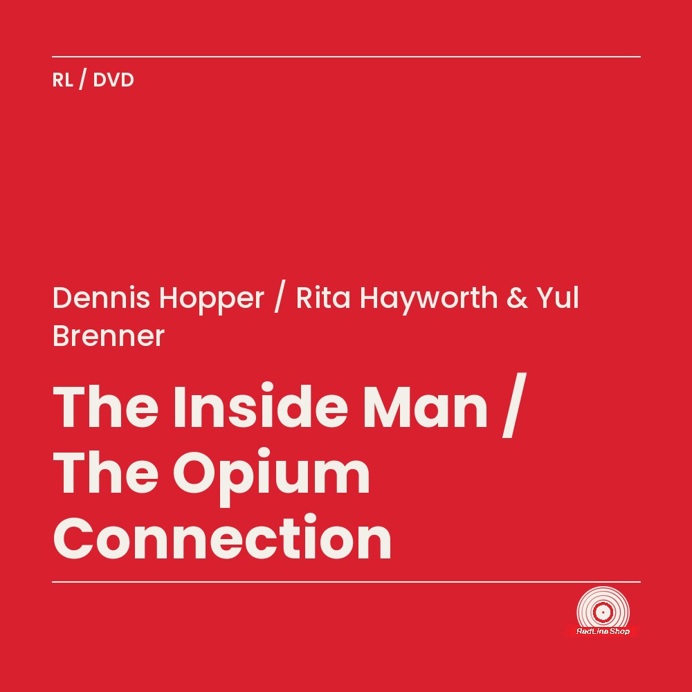Dennis Hopper / Rita Hayworth & Yul Brenner – The Inside Man / The Opium Connection (DVD, EN)