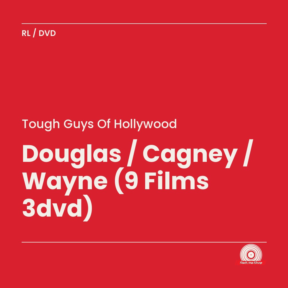 Tough Guys of Hollywood – Douglas / Cagney / Wayne (9 Films 3dvd) (3-disc DVD, EN)