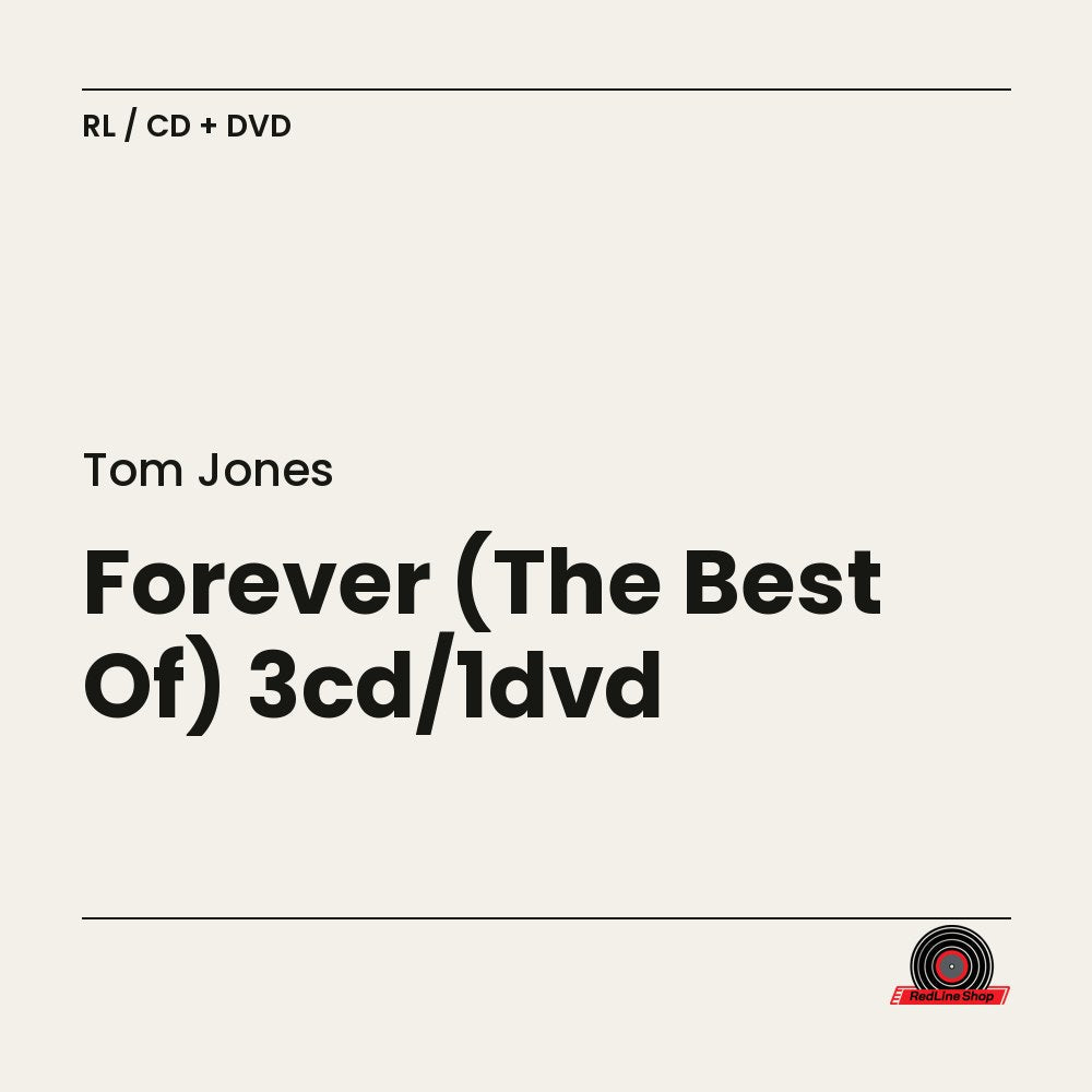 Tom Jones – Forever (The Best Of) 3cd/1dvd (4-disc CD + DVD, EN)