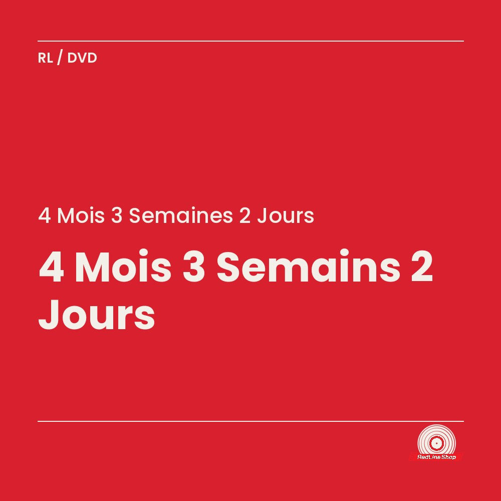 4 Mois 3 Semaines 2 Jours – 4 Mois 3 Semains 2 Jours (DVD, VF/EN)