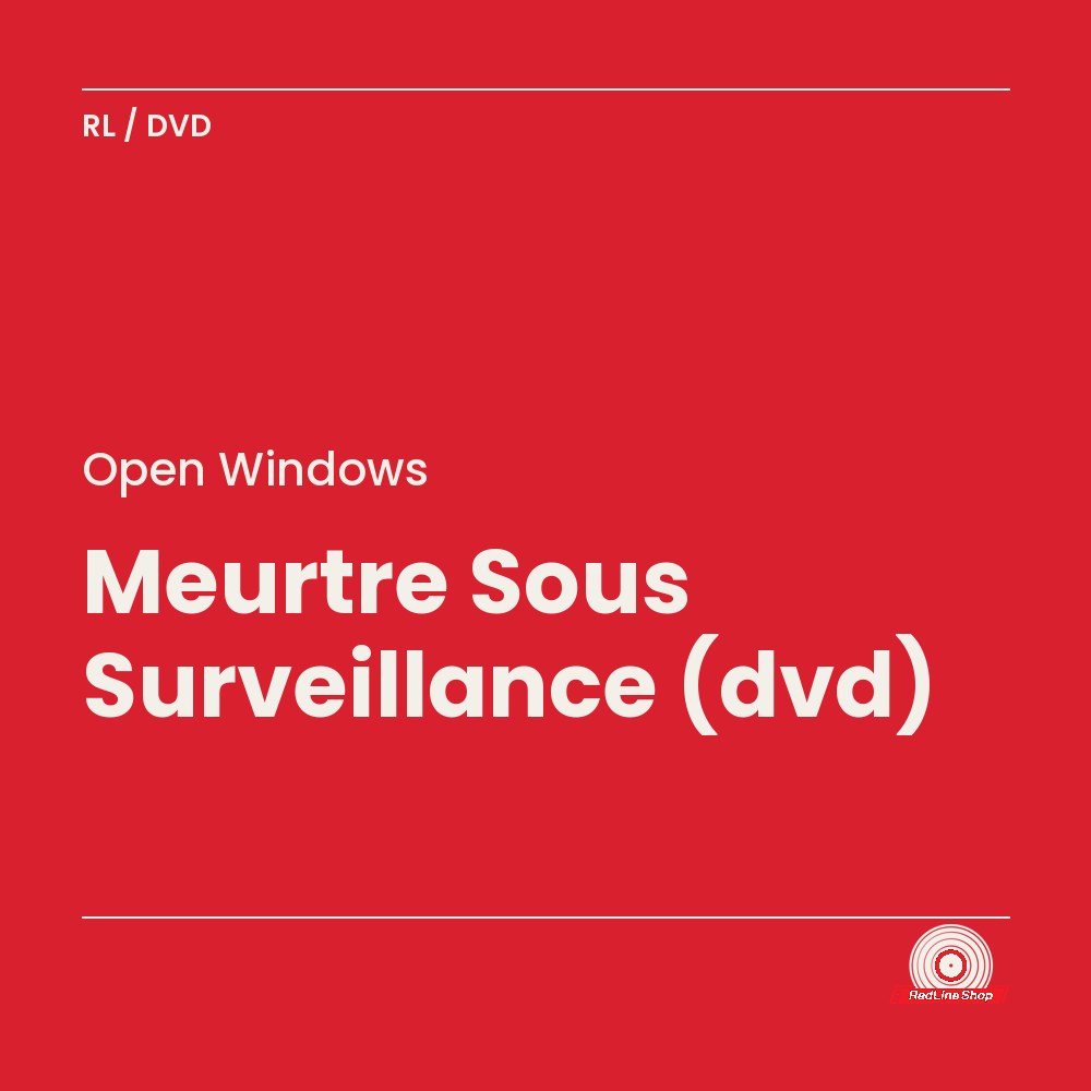 Open Windows – Meurtre Sous Surveillance (DVD, VF/EN)