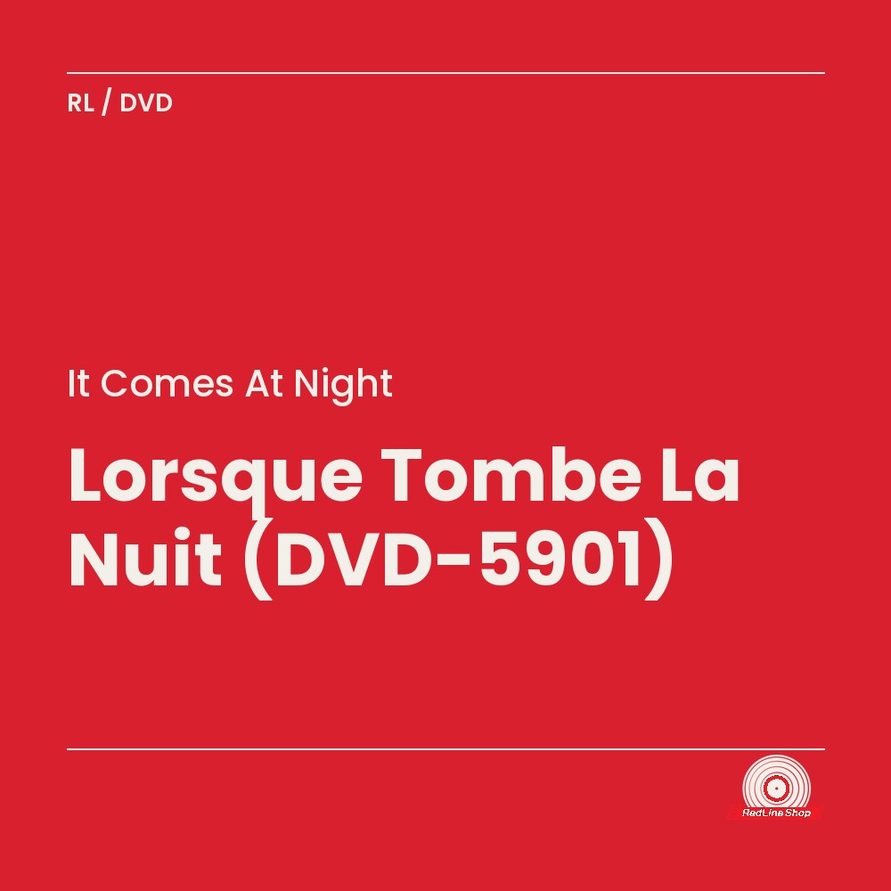 It Comes At Night – Lorsque Tombe La Nuit (DVD-5901) (DVD, VF/EN)