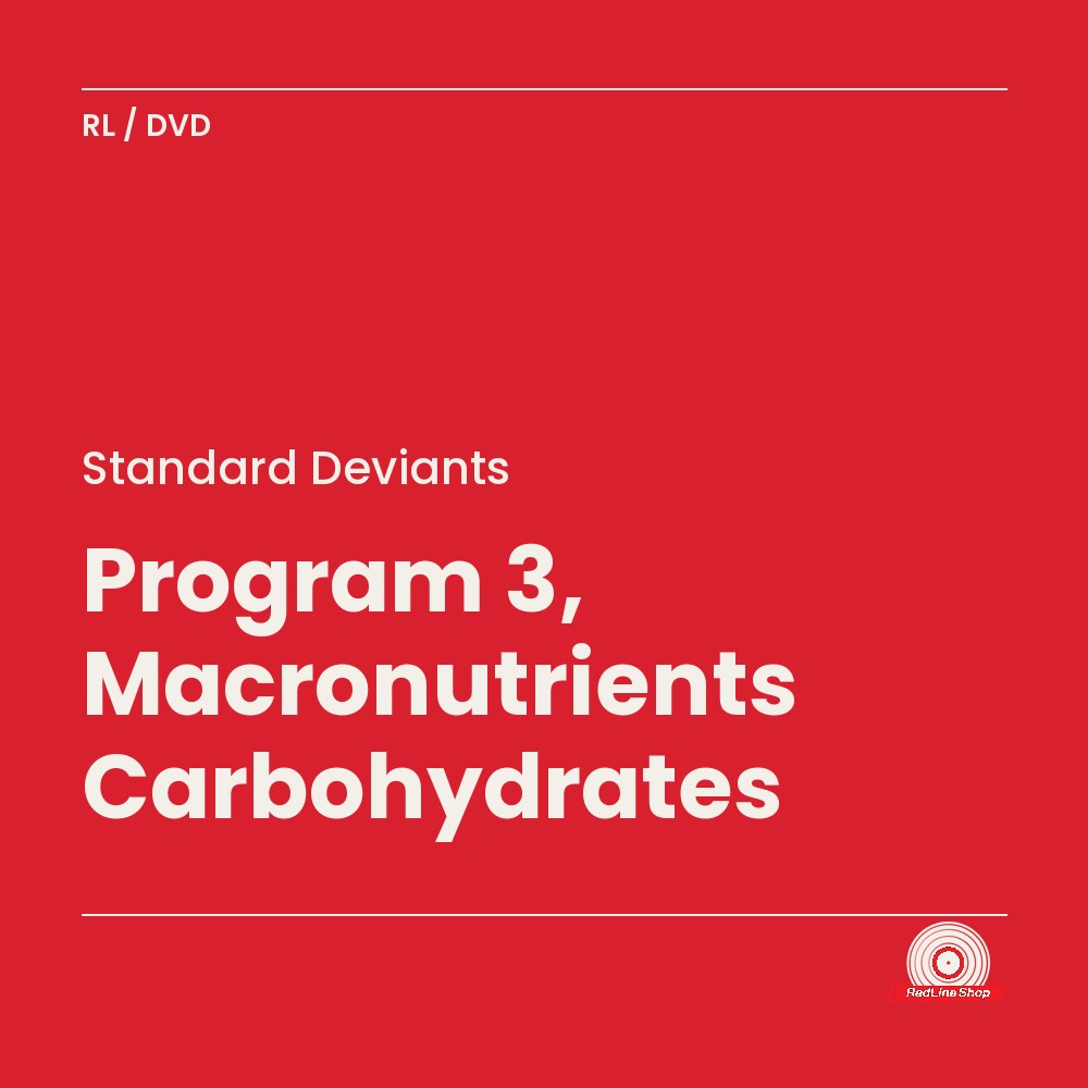Standard Deviants – Program 3, Macronutrients Carbohydrates (DVD, EN)