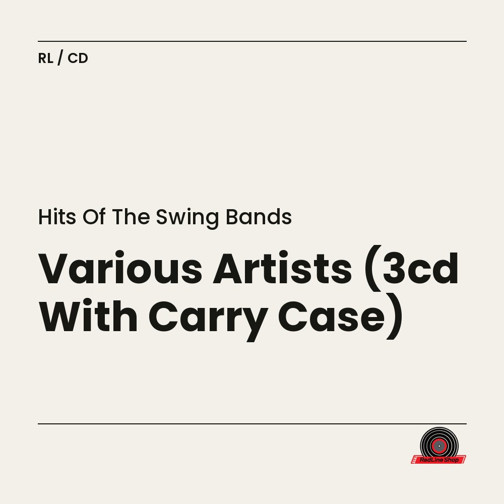 Hits of the Swing Bands – Various Artists (3cd With Carry Case) (3-disc CD, EN)