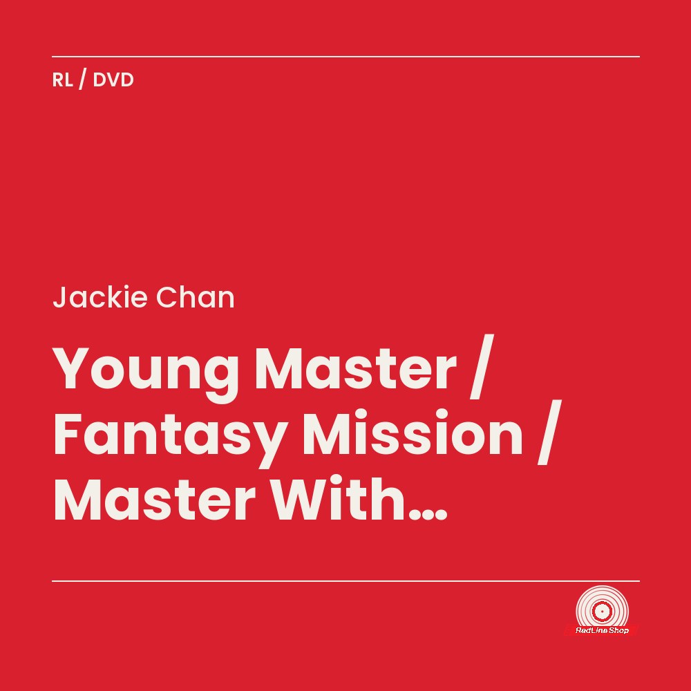 Jackie Chan – Young Master / Fantasy Mission / Master With Cracked Fingers (3-disc DVD, EN)