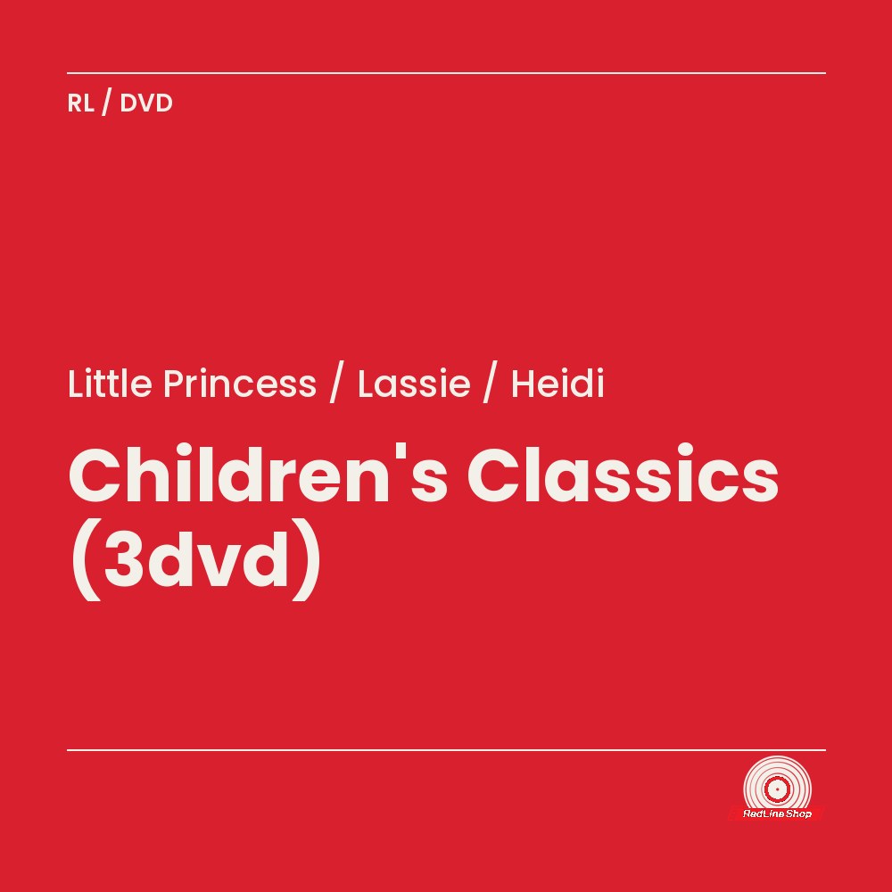 Little Princess / Lassie / Heidi – Children's Classics (3-disc DVD, EN)