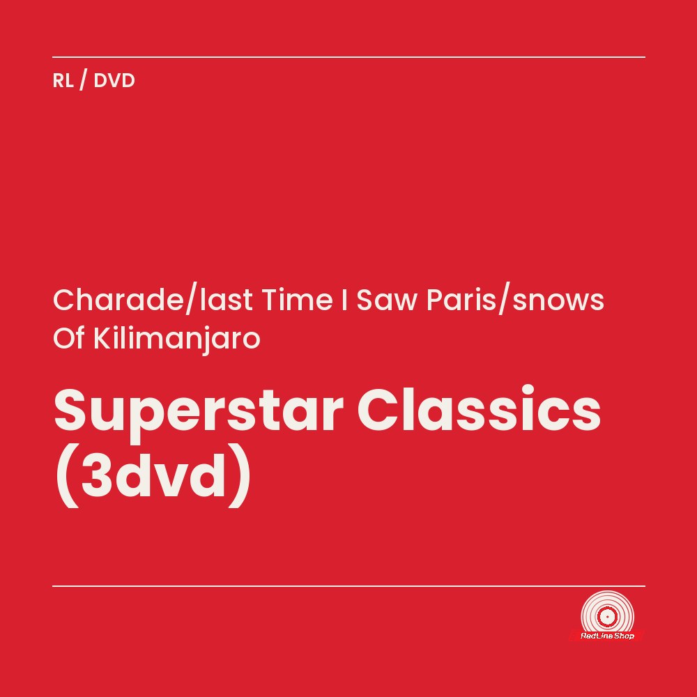 Charade/last Time I Saw Paris/snows of Kilimanjaro – Superstar Classics (3-disc DVD, EN)
