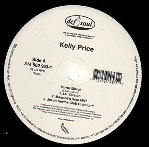 Kelly Price – Mirror Mirror (Vinyl, EN)