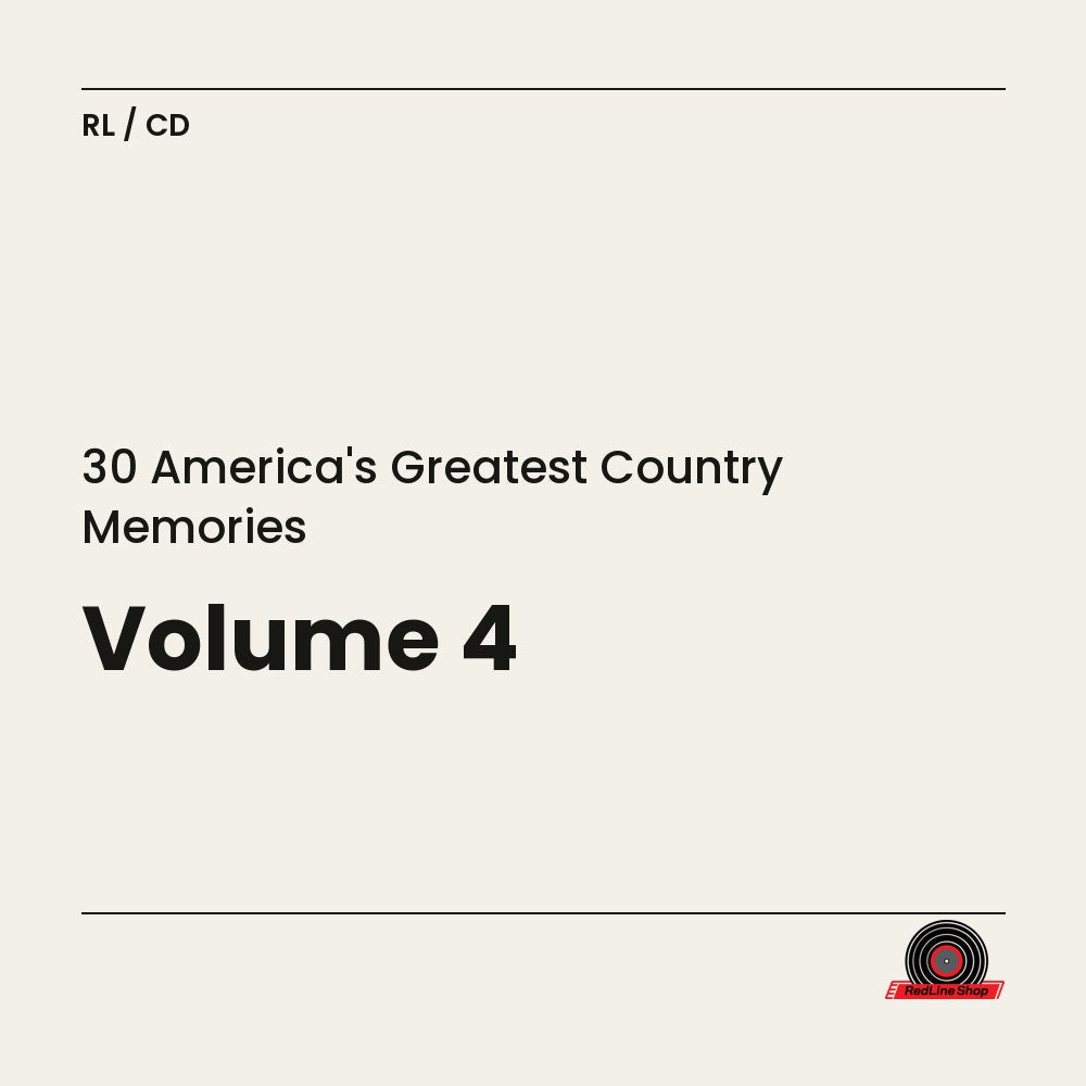 30 America'S Greatest Country Memories – Volume 4 (CD, EN)