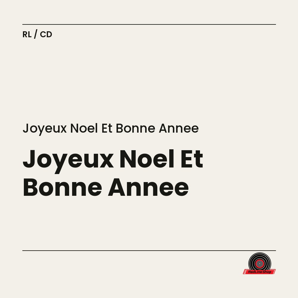 Joyeux Noël et Bonne Année (CD, VF)
