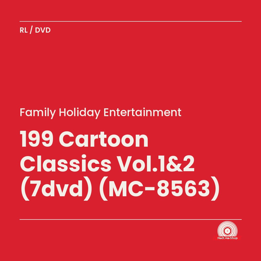 Family Holiday Entertainment – 199 Cartoon Classics Vol.1&2 (7dvd) (MC-8563) (7-disc DVD, EN)