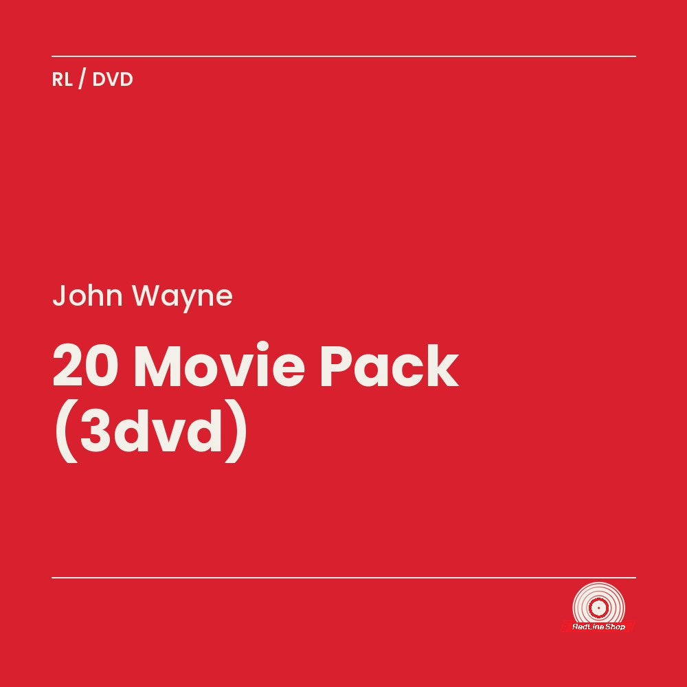 John Wayne – 20 Movie Pack (3-disc DVD, EN)
