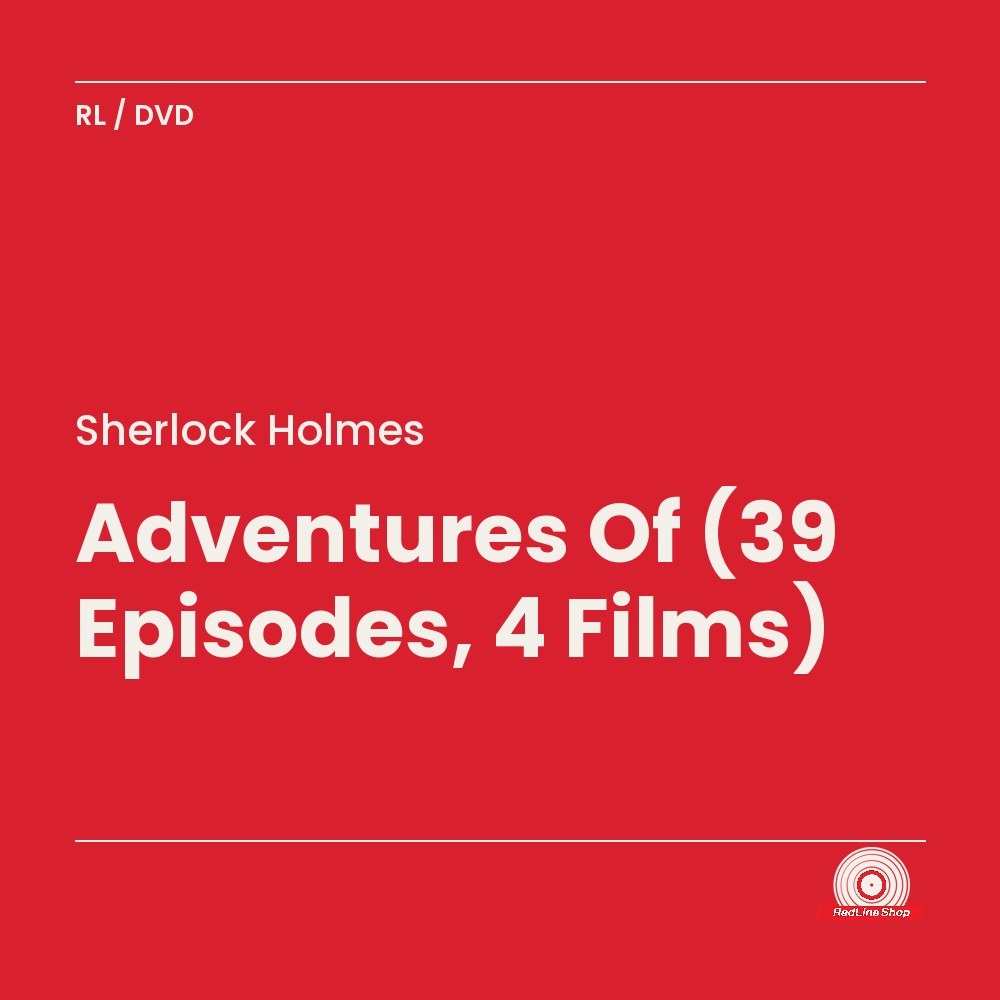 Sherlock Holmes – Adventures Of (39 Épisodes, 4 Films) (4-disc DVD, VF)