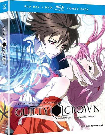 Guilty Crown – The Complete Part 1 (br/dvd/alt) (4-disc Blu-ray + DVD, EN)